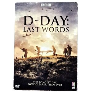 BBC D-Day Last Words WWII Documentary DVD 2019 History VTG